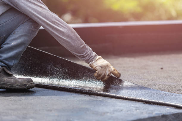 Professional Crawl Space Encapsulation technician working in Milan, OH